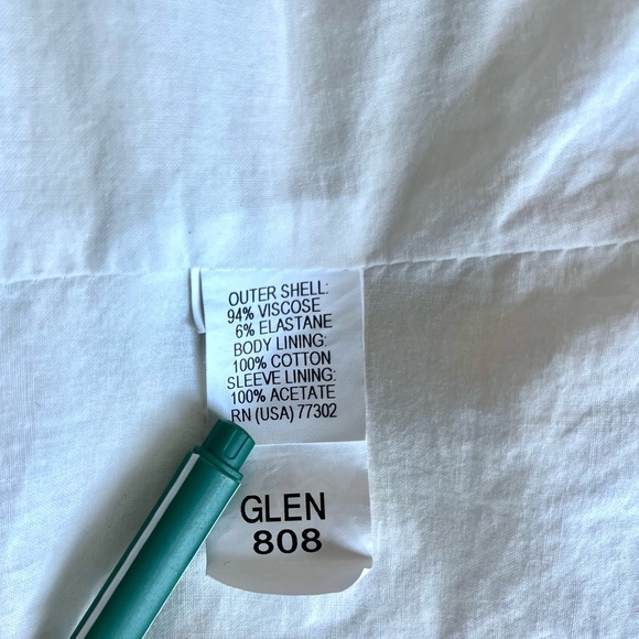 Zara Basic White Blazer - Picture 6 of 6